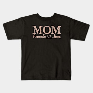 Amanda V Mother's boy Mom Gigi Aunt family Kids T-Shirt